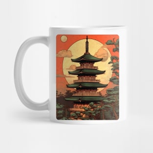 Zen Temple Pagoda Mug